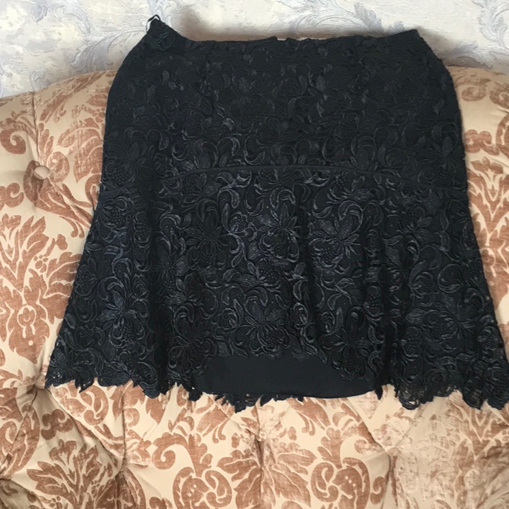 Nina Ricci lace skirt new